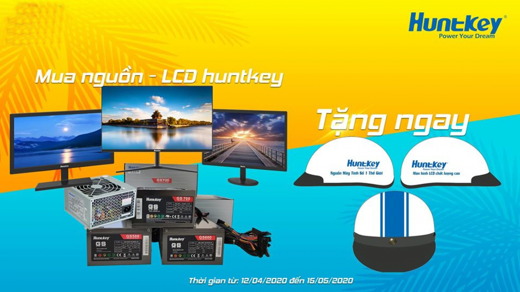 Buy-Huntkey-Products-Get-Free-Helmet